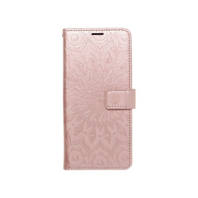 Husa Samsung Galaxy S24, Tip Carte, Forcell Mezzo, Mandala Rose Gold